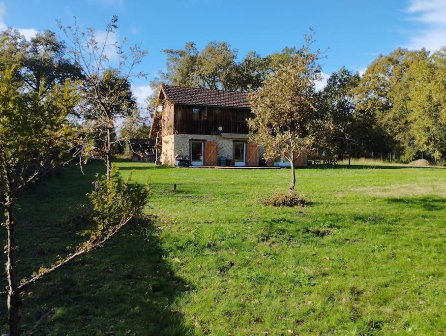 Ancienne Grange Landaise Villa Brocas Bagian luar foto